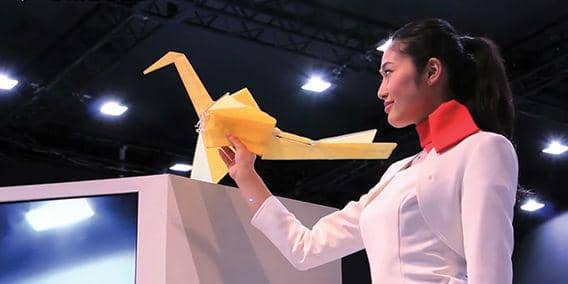 Apa Jadinya Kalau Origami Berbentuk Bangau Disulap Menjadi Drone yang Canggih?