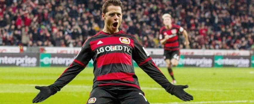 Masa Subur Chicharito? Perbandingan Gol di Manchester United dan Bayer Leverkusen