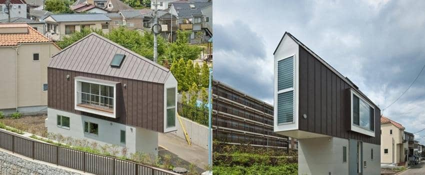 Rumah Ini Terlihat Mini, Tapi Kamu Bakal Kaget Saat Lihat Bagian Dalamnya!