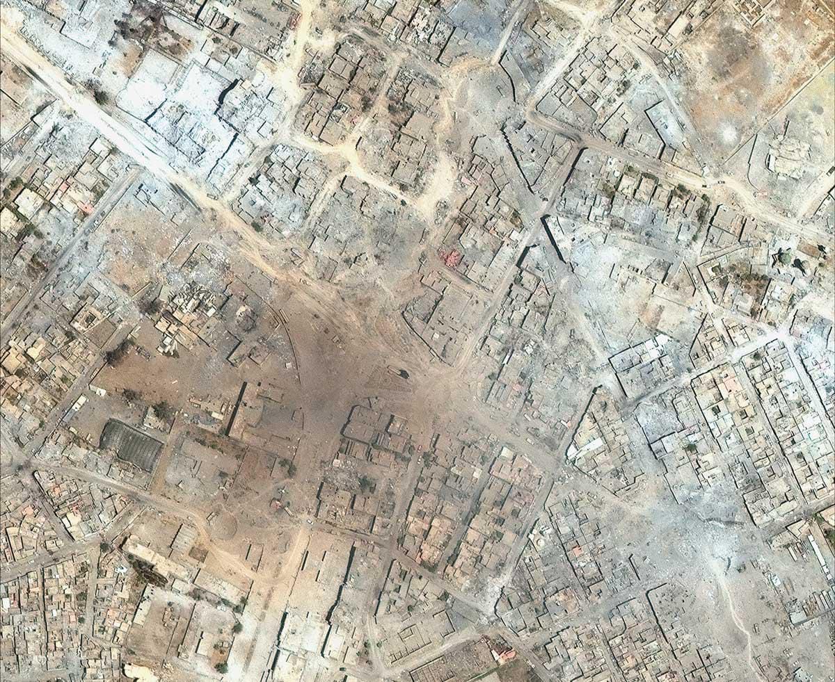 DigitalGlobe via The New York Times