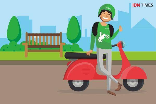 Go-jek Gojek ojek online transportasi online