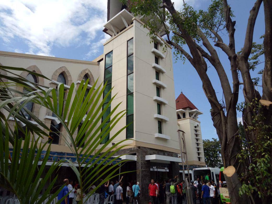 Gereja Santa Maria Tak Bercela, Surabaya. IDN Times/Fitria Madia