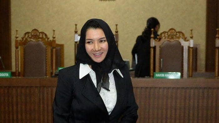 Mantan Bupati Kukar Rita Widyasari (ANTARA FOTO/Akbar Nugroho Gumay)