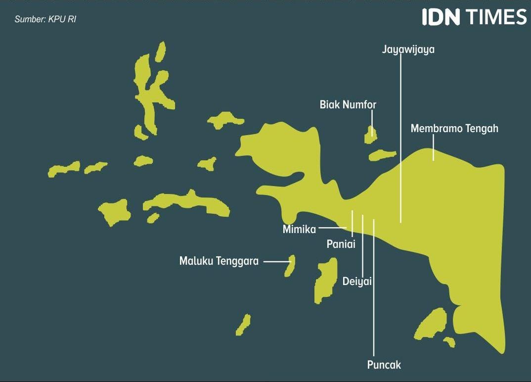 (Ilustrasi Peta Papua)