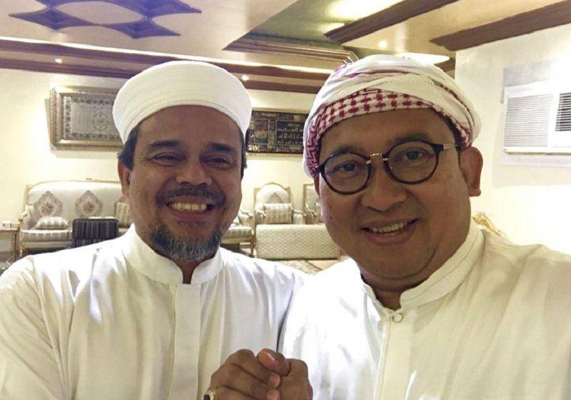 Fadli Zon dan Habib Rizieq