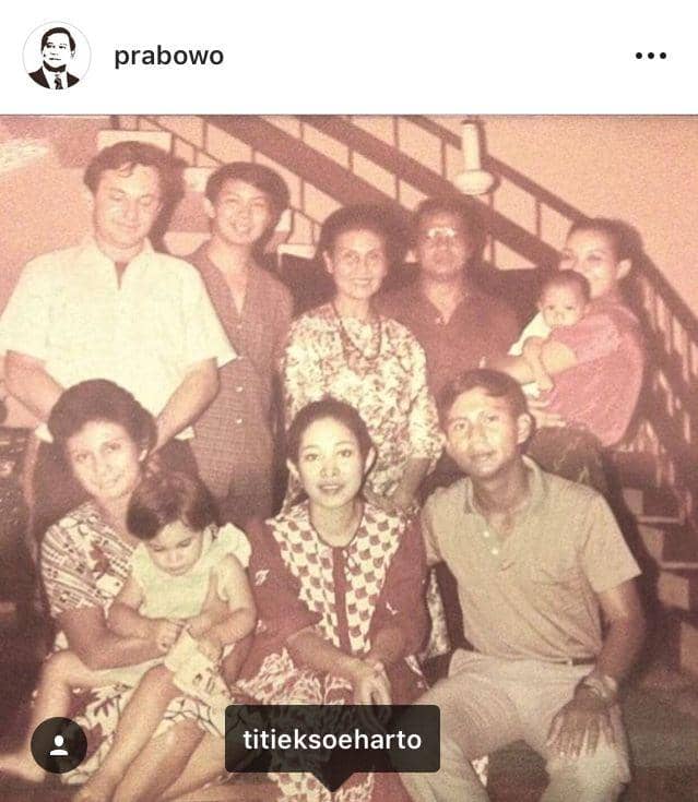 Prabowo Subianto dan Titiek Soeharto