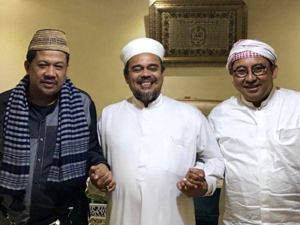 Fadli Zon dan Habib Rizieq
