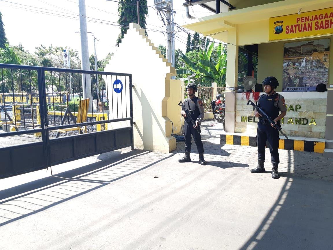 Ilustrasi kantor polisi