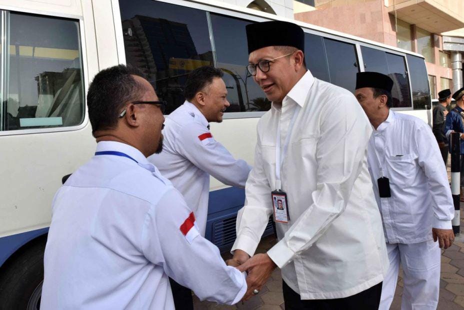 Menag Lukman Hakim Saifuddin dalam pelaksanaan Haji 2018