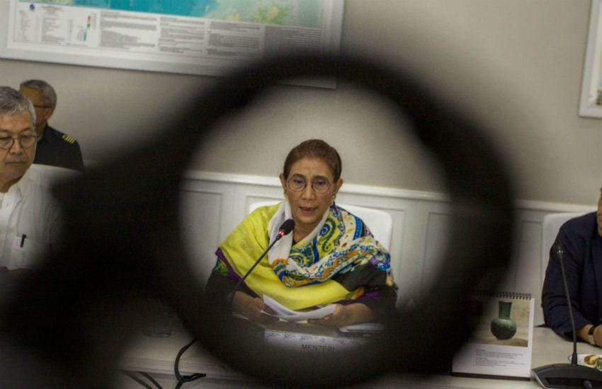 Susi Pudjiastuti, Menteri Kelautan dan Perikanan