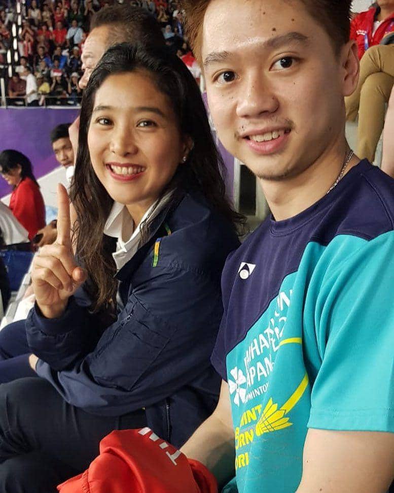 Olivia Zalianty dan Kevin Sanjaya