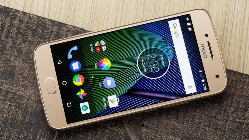 motorola moto G5 plus