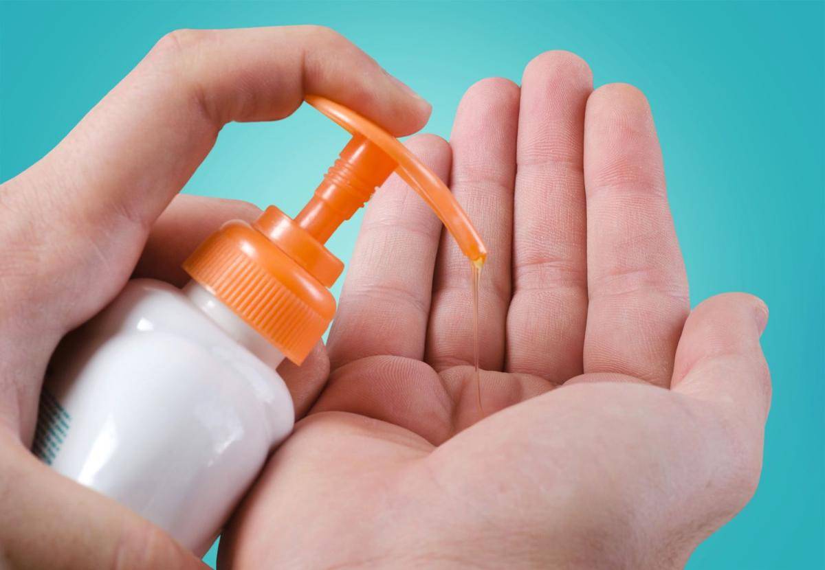 hand sanitizer