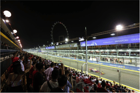 (Balapan F1 di Singapura)