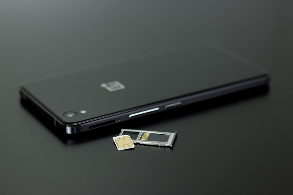 Slot micro sd smartphone