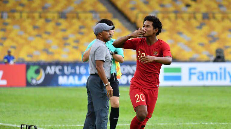 Selebrasi Bagus Kahfi