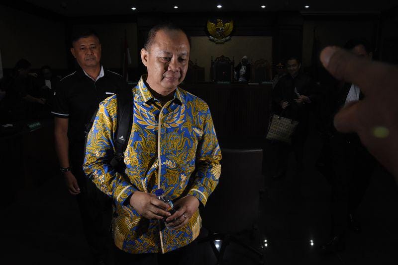 (Terdakwa kasus korupsi BLBI Syafruddin Arsyad Temenggung)