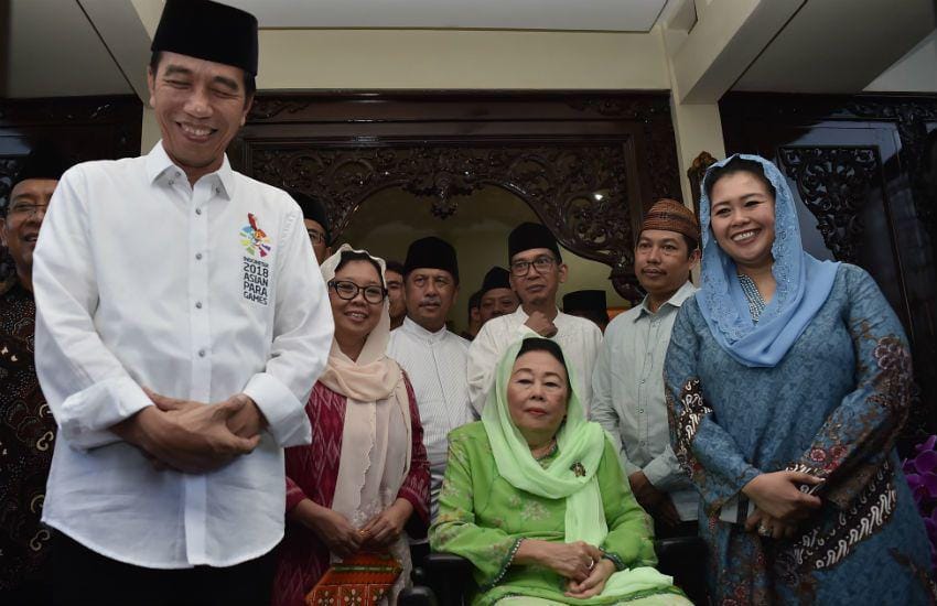 Joko Widodo kunjungi keluarga Gus Dur