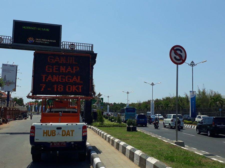 penerapan ganjil genap di Bali