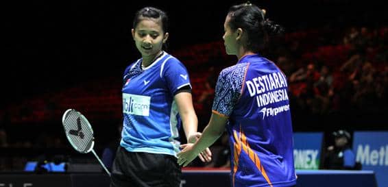 Racikan baru ganda putri, Della Destiara/Anggia Shitta batal tampil di Denmark Open 2018