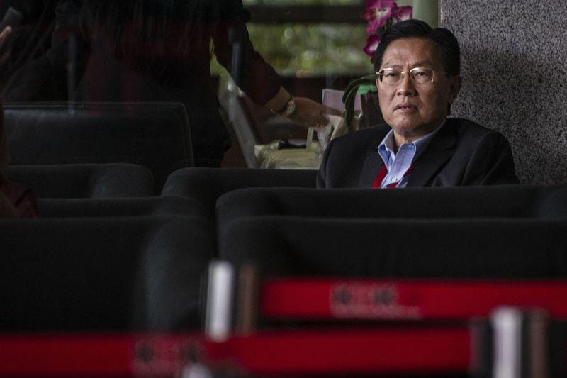 (CEO Lippo Group James Riady) ANTARA FOTO/Aprilio Akbar