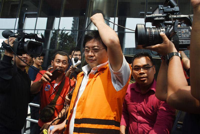 (Advokat Lucas) ANTARA FOTO/Indrianto Eko Suwarso