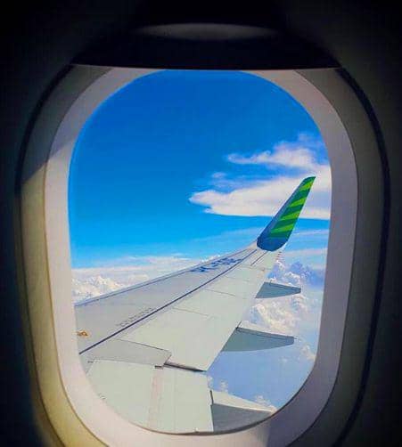 (Ilustrasi pesawat Citilink) www.instagram.com/@citilink