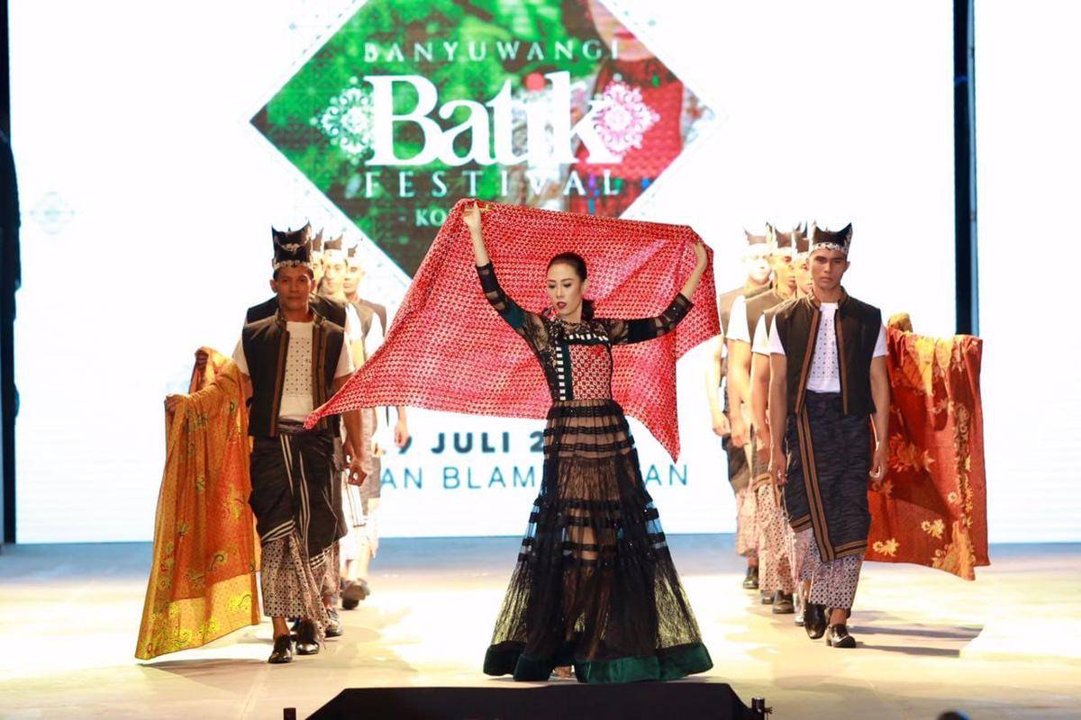 Banyuwangi Batik Festival. IDN Times/Mohamad Ulil Albab