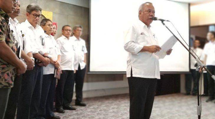 Menteri PUPR Basuki