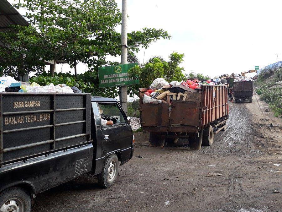 Truk sampah Suwung, TPA Suwung