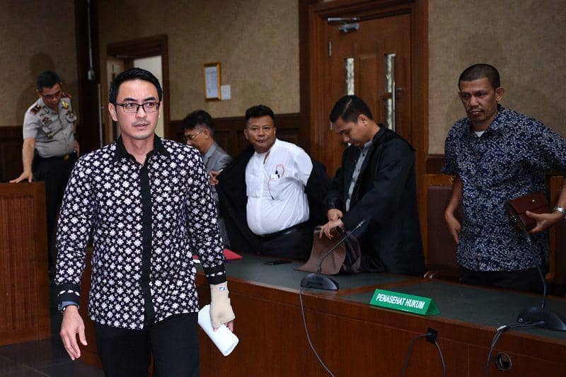 (Terdakwa Zumi Zola) ANTARA FOTO/Sigid Kurniawan