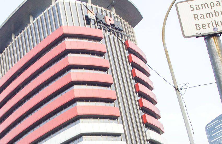 Gedung KPK. (ANTARA FOTO/Galih Pradipta)