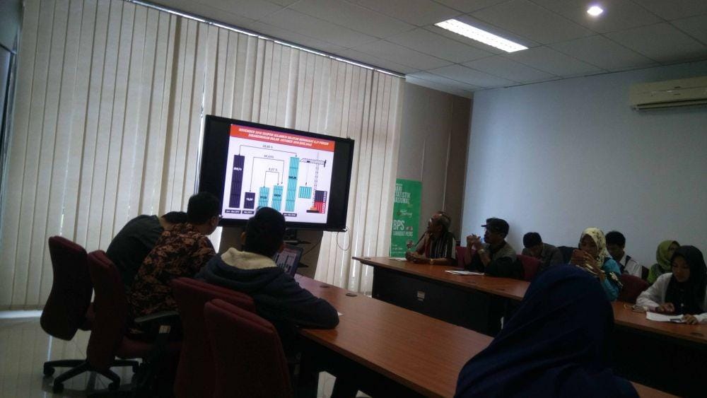Rilis perkembangan Ekspor dan Impor Bulan November 2018 di BPS Sulsel