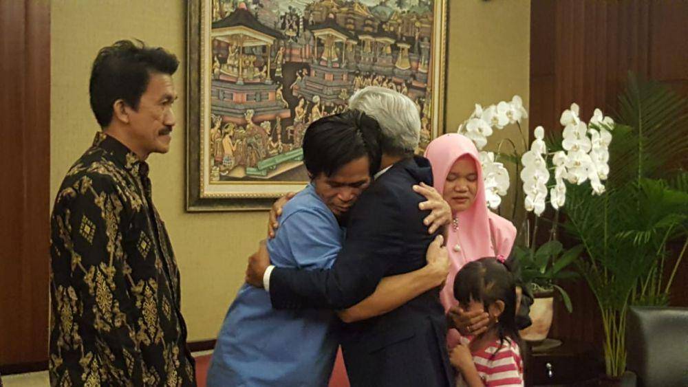 (TKI yang sempat diculik oleh Kelompok Abu Sayyaf Usman Yunus) Kementerian Luar Negeri