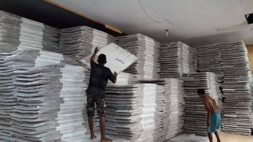 Ilustrasi kotak suara. (Dok. IDN Times/KPU Sulsel)