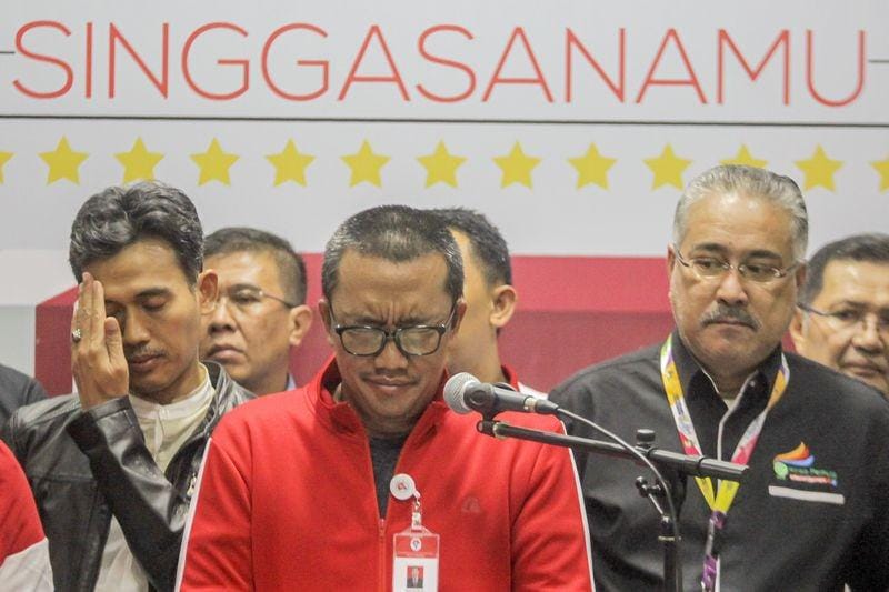 (Menteri Pemuda dan Olahraga Imam Nahrawi) ANTARA FOTO/Muhammad Adimaja