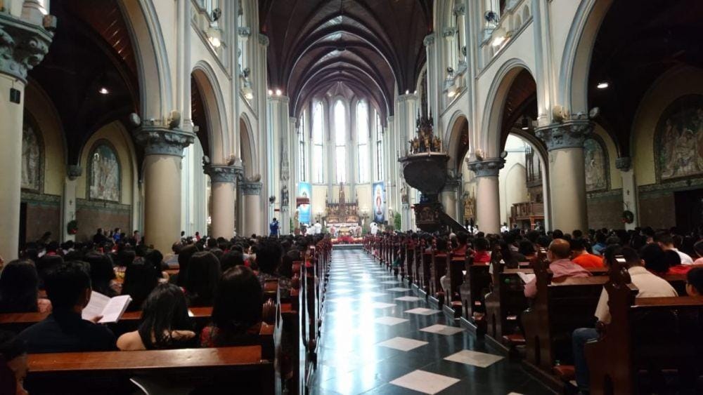 Gereja Katedral di Jalan Katedral, Jakarta Pusat. (IDN Times/Amelinda Zaneta)