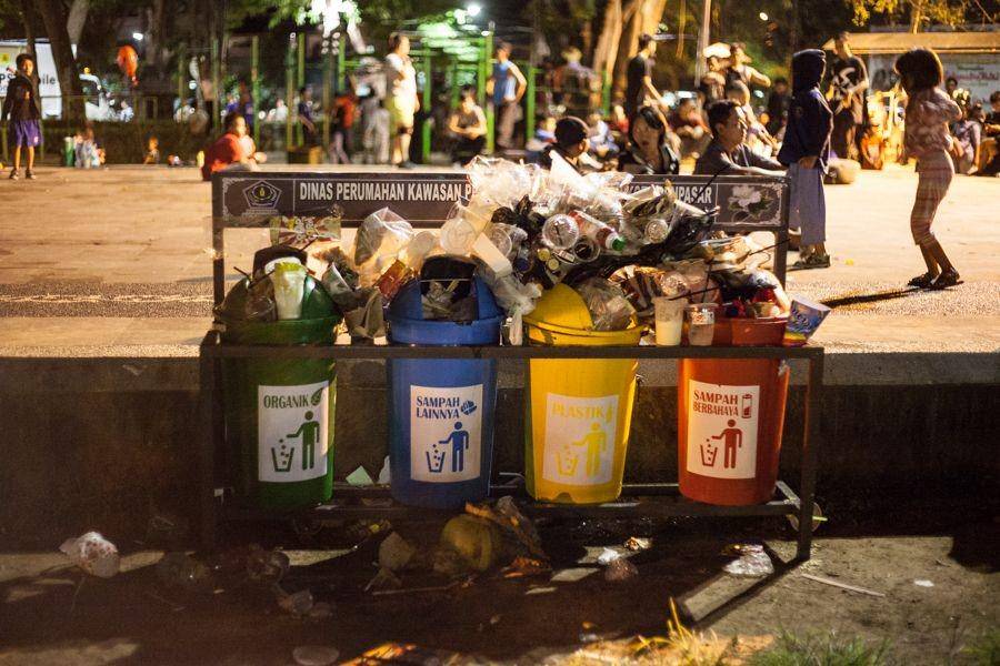 Ilustrasi sampah di Denpasar. (Dok.Pribadi/Bernardinus Amanda Nugraha)