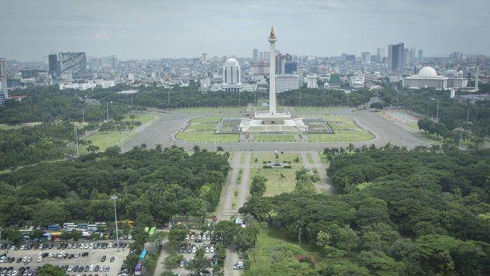 (Ilustrasi Monas) ANTARA FOTO/Aprilio Akbar