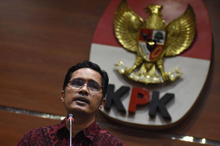 (Juru bicara KPK, Febri Diansyah) ANTARA FOTO/Indrianto Eko Suwarso