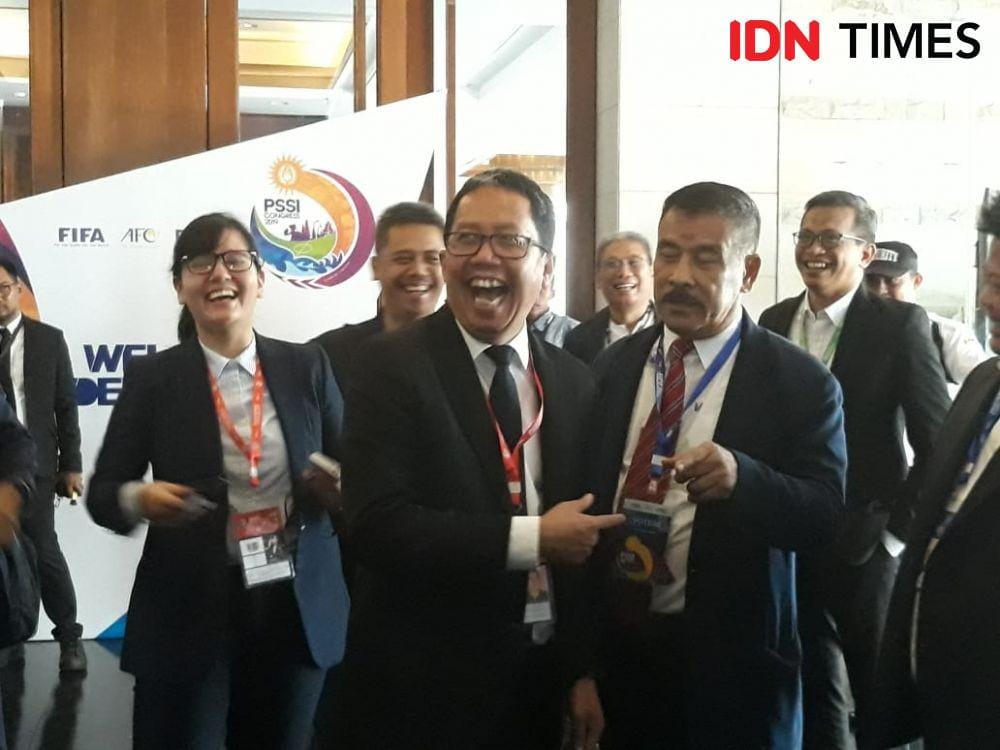 Joko Driyono, Ketua PSSI sementara. (IDN Times/Imam Rosidin)