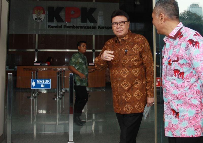 (Menteri Dalam Negeri Tjahjo Kumolo) ANTARA FOTO/Reno Esnir