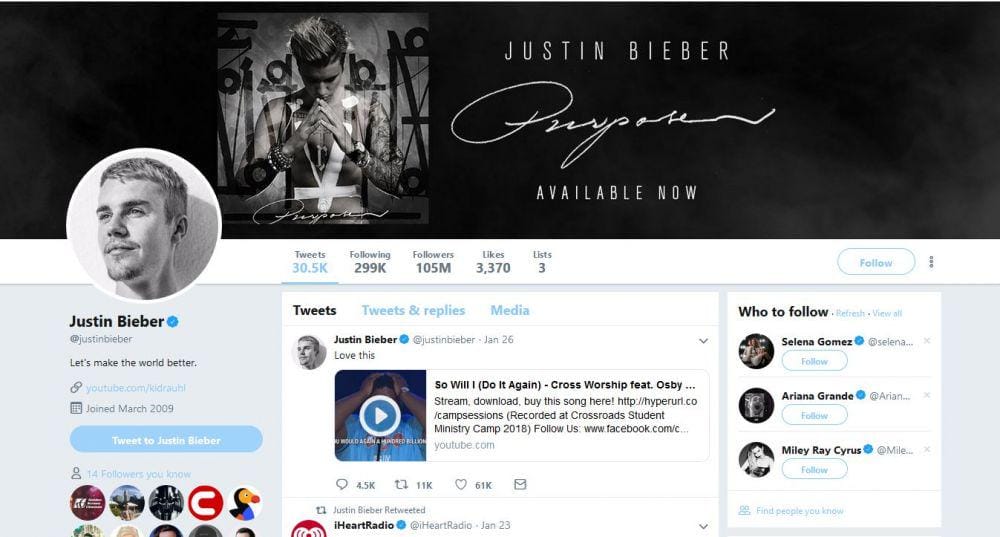 Twitter.com/justinbieber