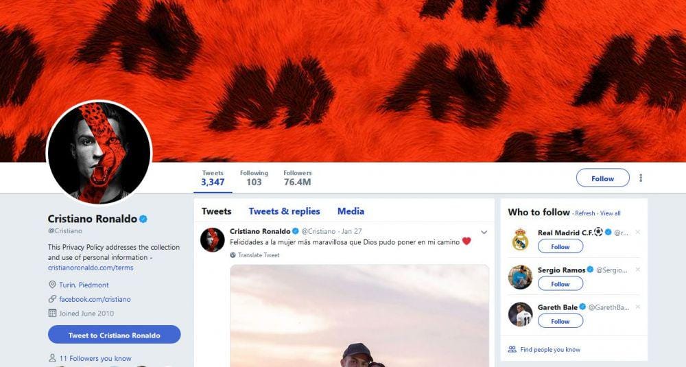 Twitter.com/Cristiano