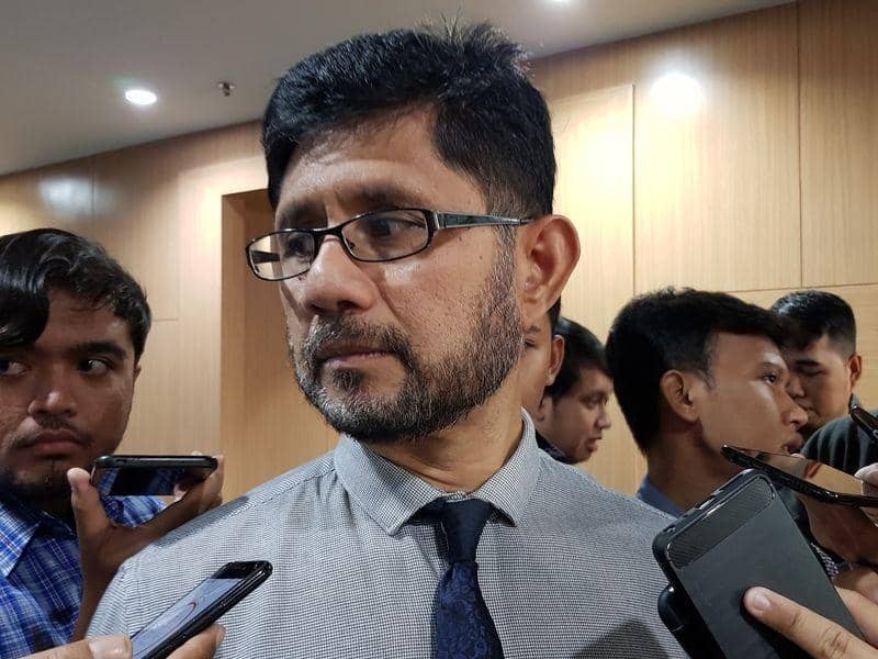 (Wakil Ketua KPK, Laode M. Syarif ketika ditemui media di gedung ACLC) IDN Times/Santi Dewi