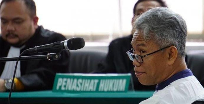 (Terpidana Buni Yani) ANTARA FOTO/Agus Bebeng