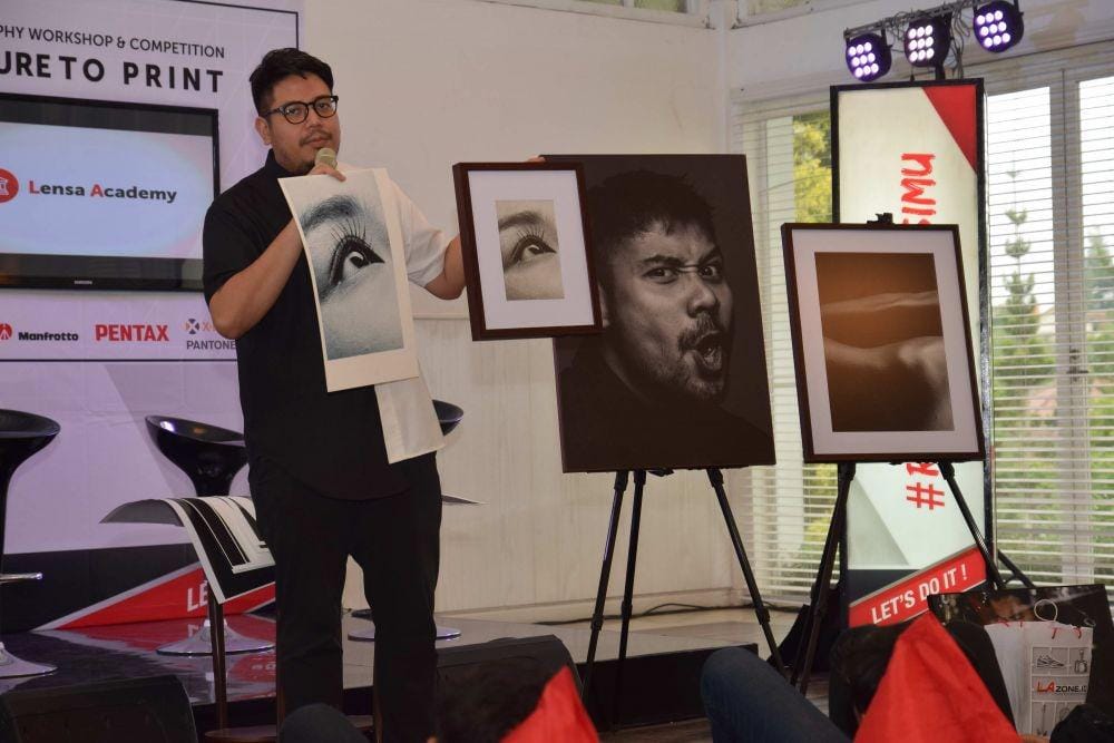 Jozz Felix di Lensa Academy 2019 seri Bandung.