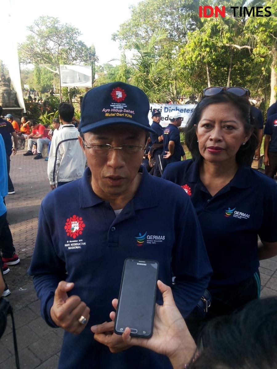 Kepala Dinkes Bali, dr Ketut Suarjaya