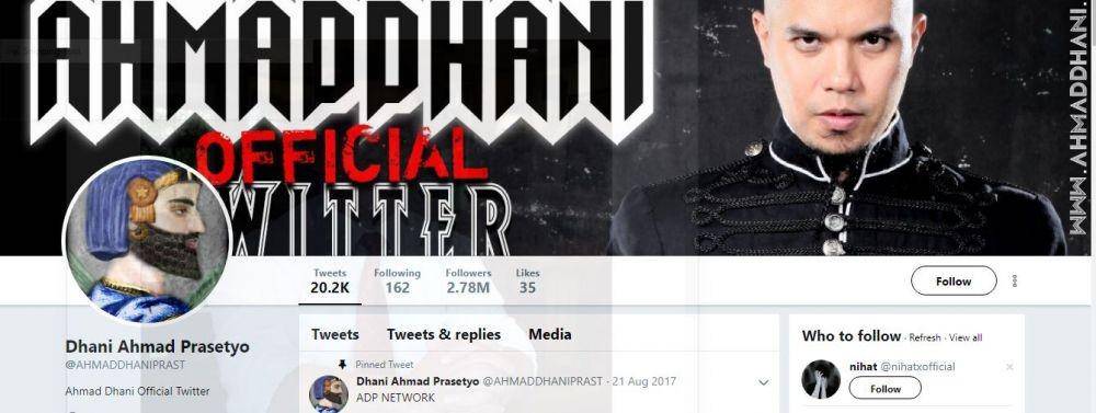 Twitter/@AHMADDHANIPRAST
