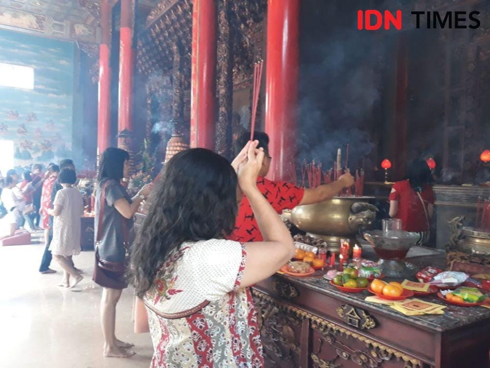 Perayaan Imlek di Denpasar